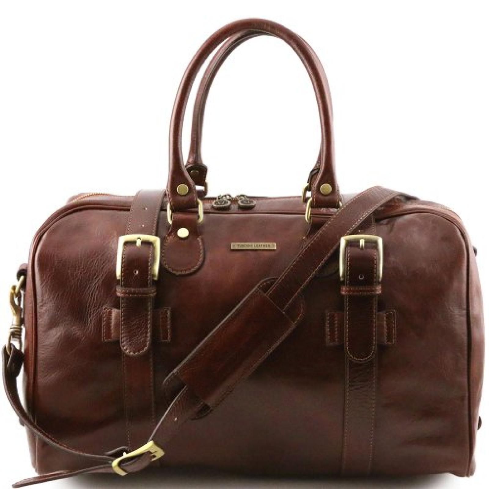 Tuscany Leather , Damen Schultertasche Braun braun 