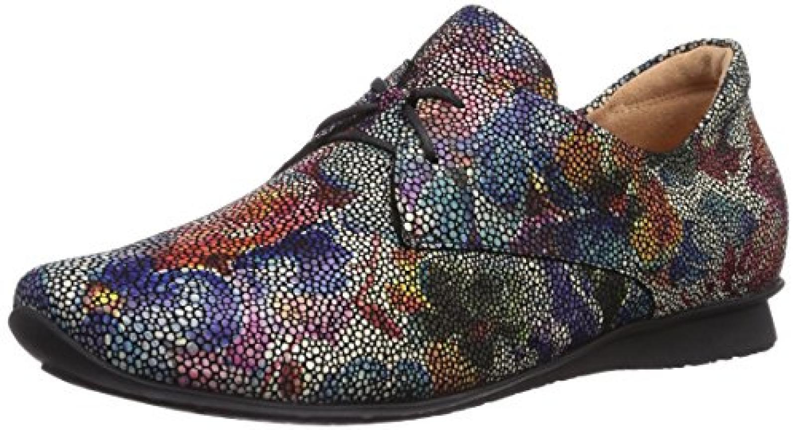 Think CHILLI Damen Derby Schn&uuml;rhalbschuhe 