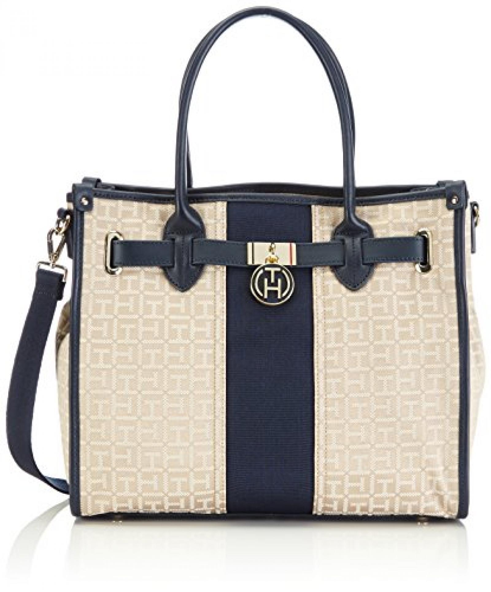 Tommy Hilfiger ELISABETTA AMERICAN ICON BW56927421 Damen Henkeltaschen 32x28x15 cm (B x H x T) 