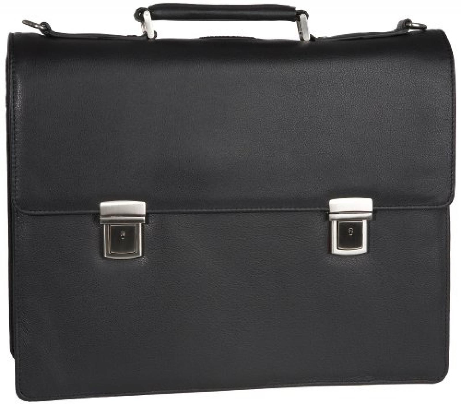 Leonhard Heyden Berlin 5510-001, Herren Aktentasche mit drei F&auml;chern 