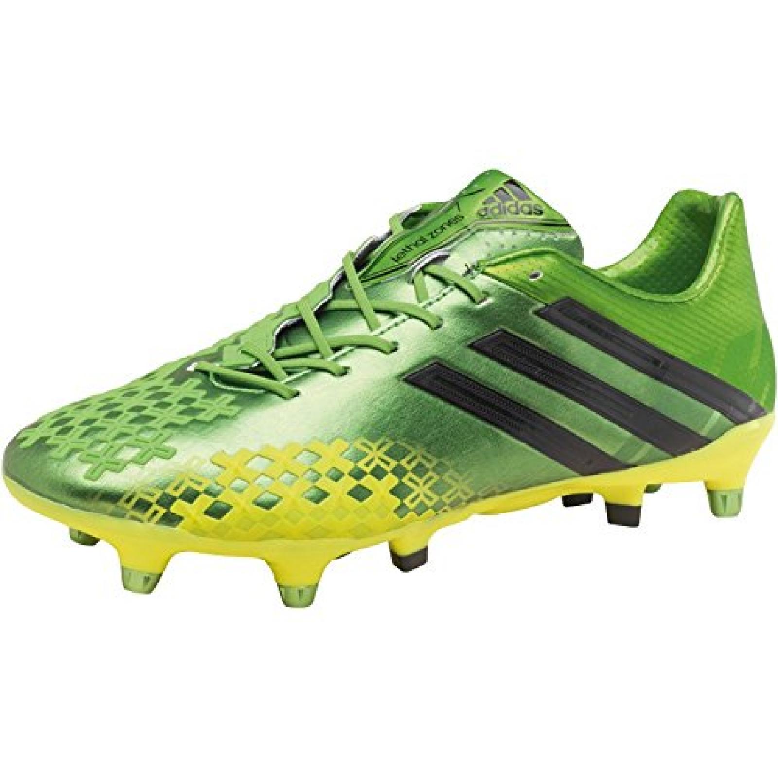 Herren adidas Herren Predator LZ XTRX SG Fu&szlig;ballschuhe Gr&uuml;n/Schwarz/Gelb 