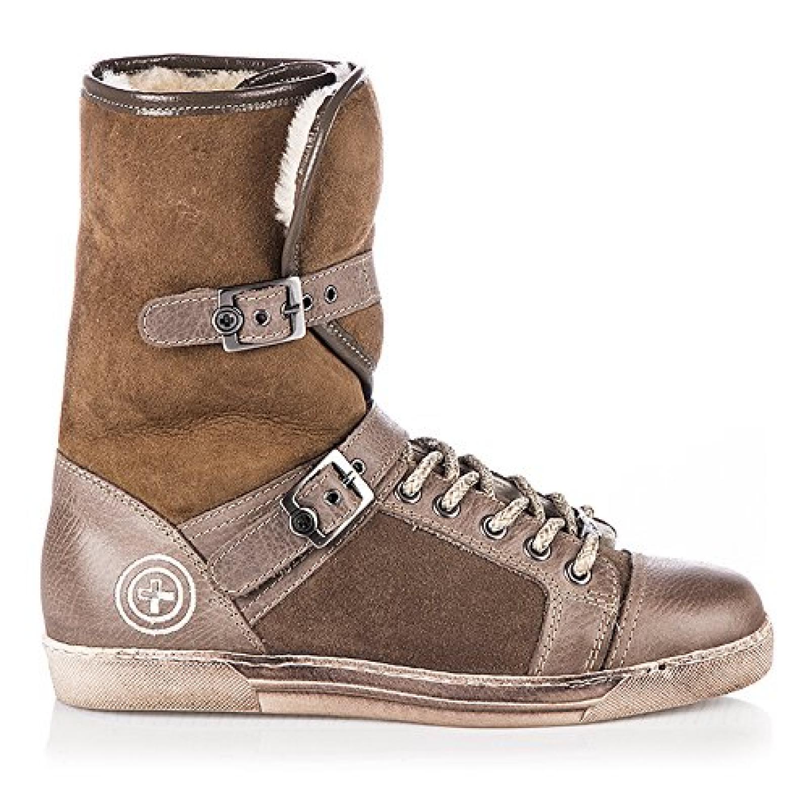 Gino-B Damen High - Sneakers Kitzb&uuml;hel Taupe 