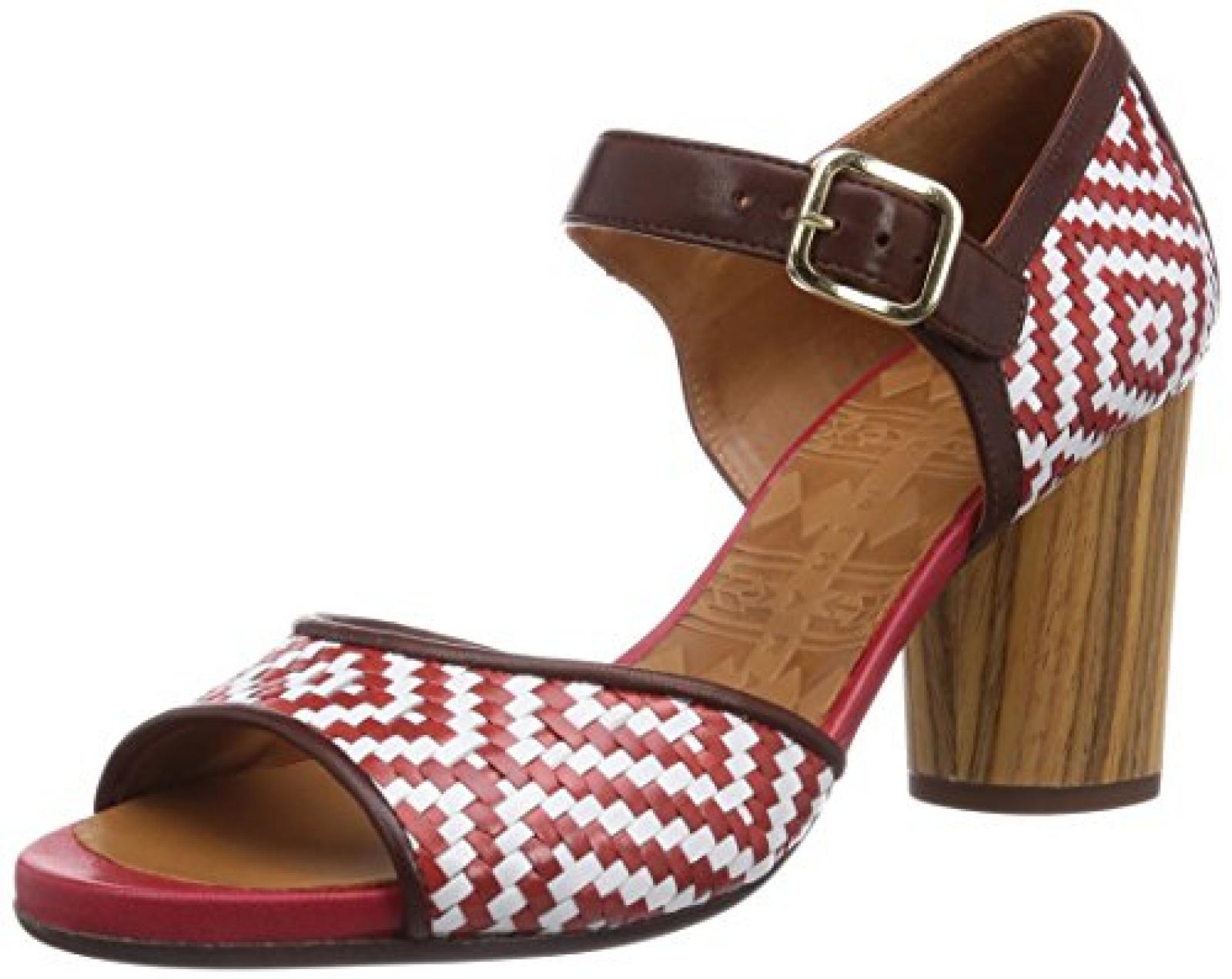 Chie Mihara heyou Damen Kn&ouml;chelriemchen Sandalen 