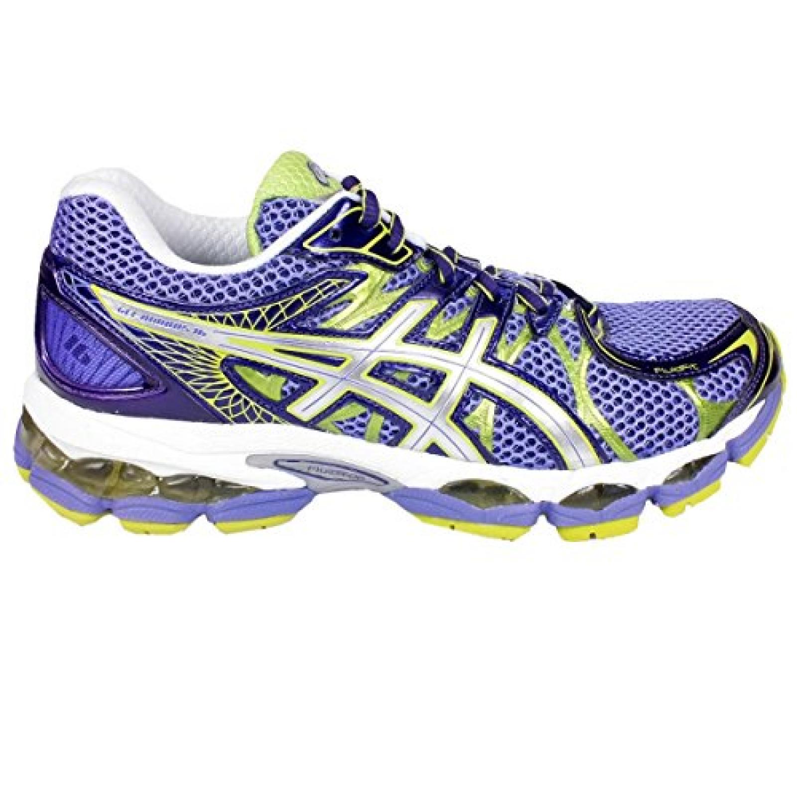 Damen Laufschuhe Gel Nimbus 16 W lila/lime Damen Laufschuhe Gel Nimbus 16 W lila/lime
