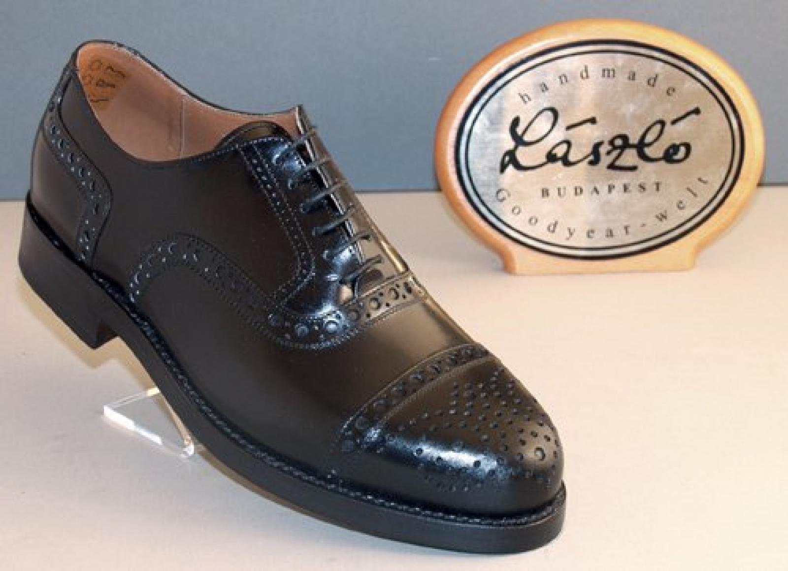 Laszlo Budapest Herrenschuhe Rahmengen&auml;ht 1170, nero (schwarz) 