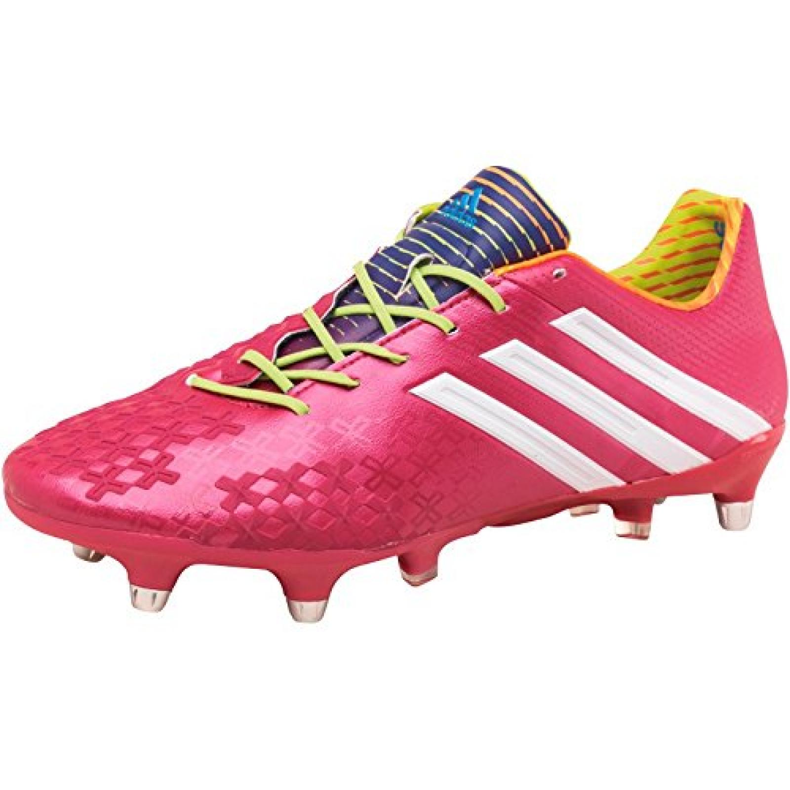 Herren adidas Herren Predator LZ XTRX SG Fu&szlig;ballschuhe Pink/Wei&szlig;/Gr&uuml;n 
