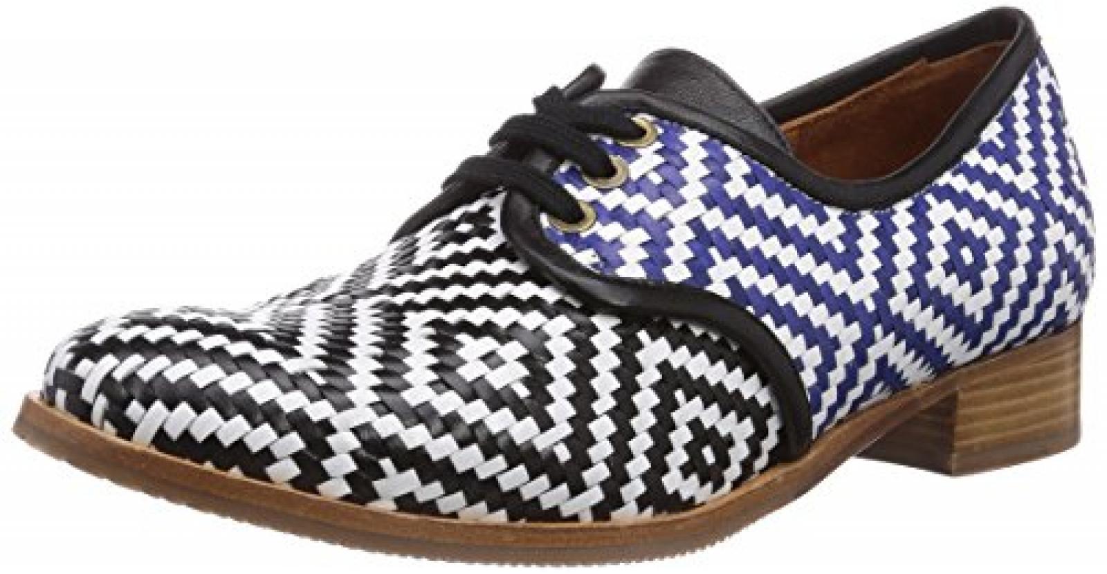 Chie Mihara dal Damen Oxford Schn&uuml;rhalbschuhe 