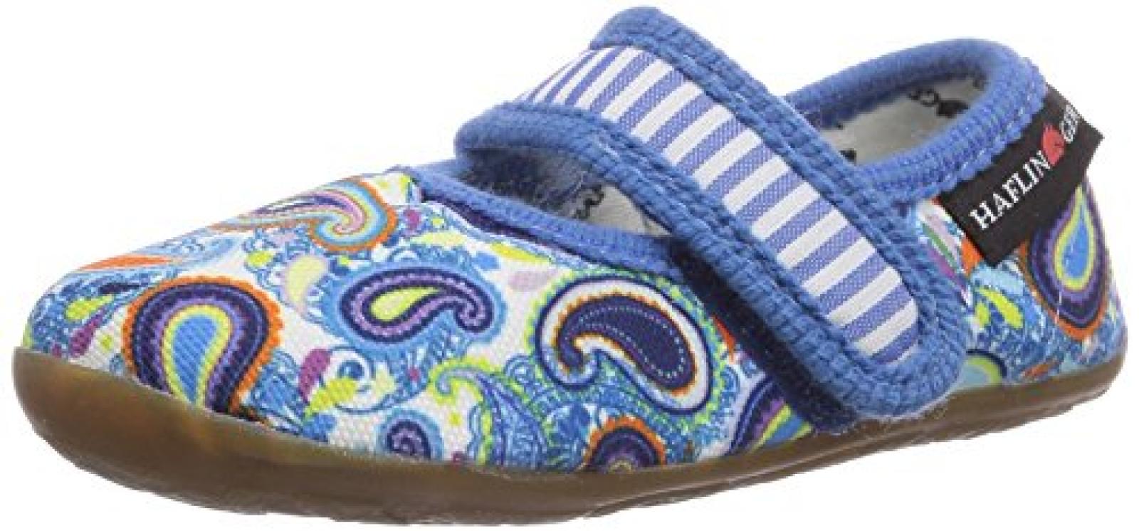 Haflinger Ballerina Drops M&auml;dchen Flache Hausschuhe 