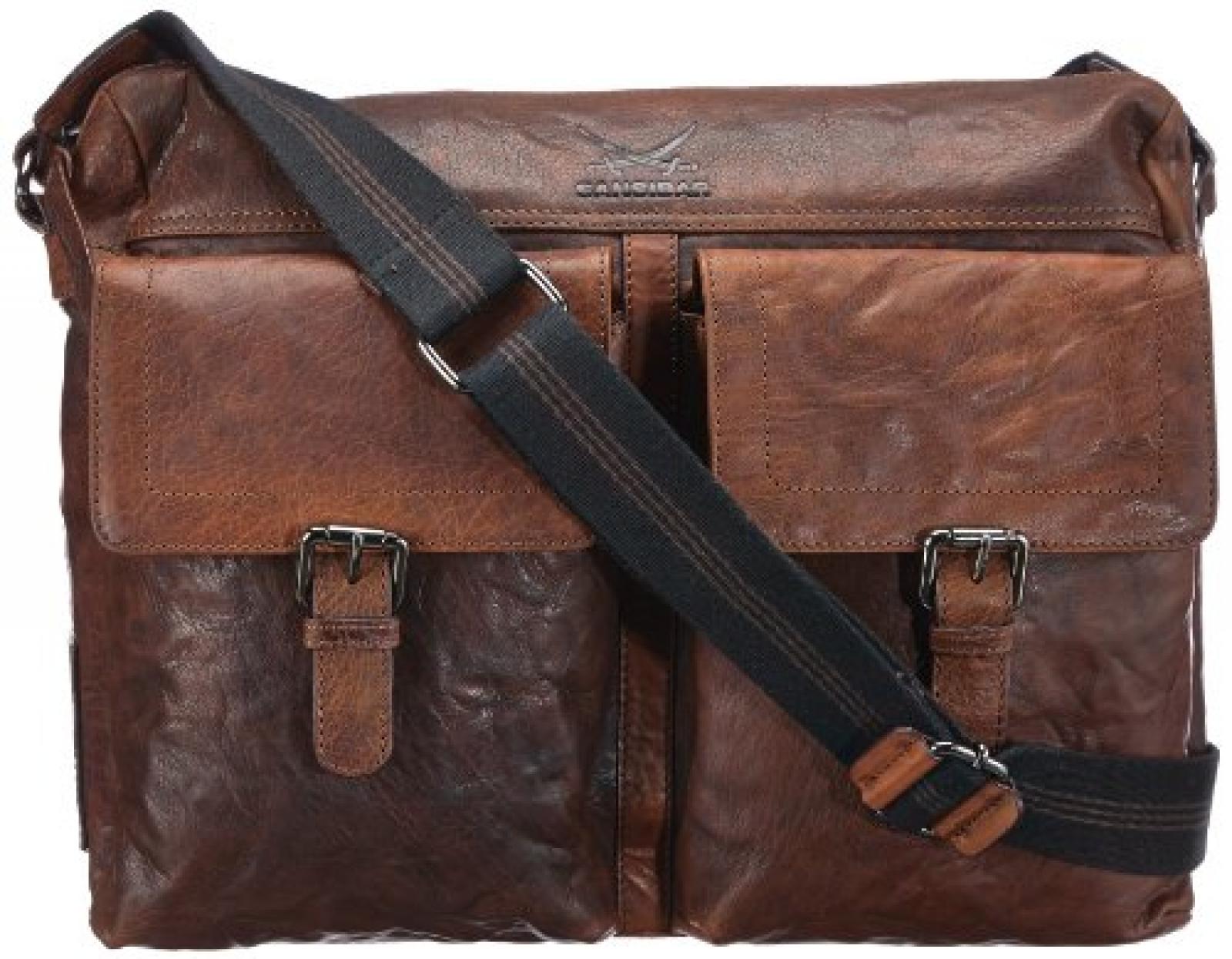 Sansibar Zonda B-175 ZD 06, Unisex-Erwachsene Messengertaschen 40x32x14 cm (B x H x T) 