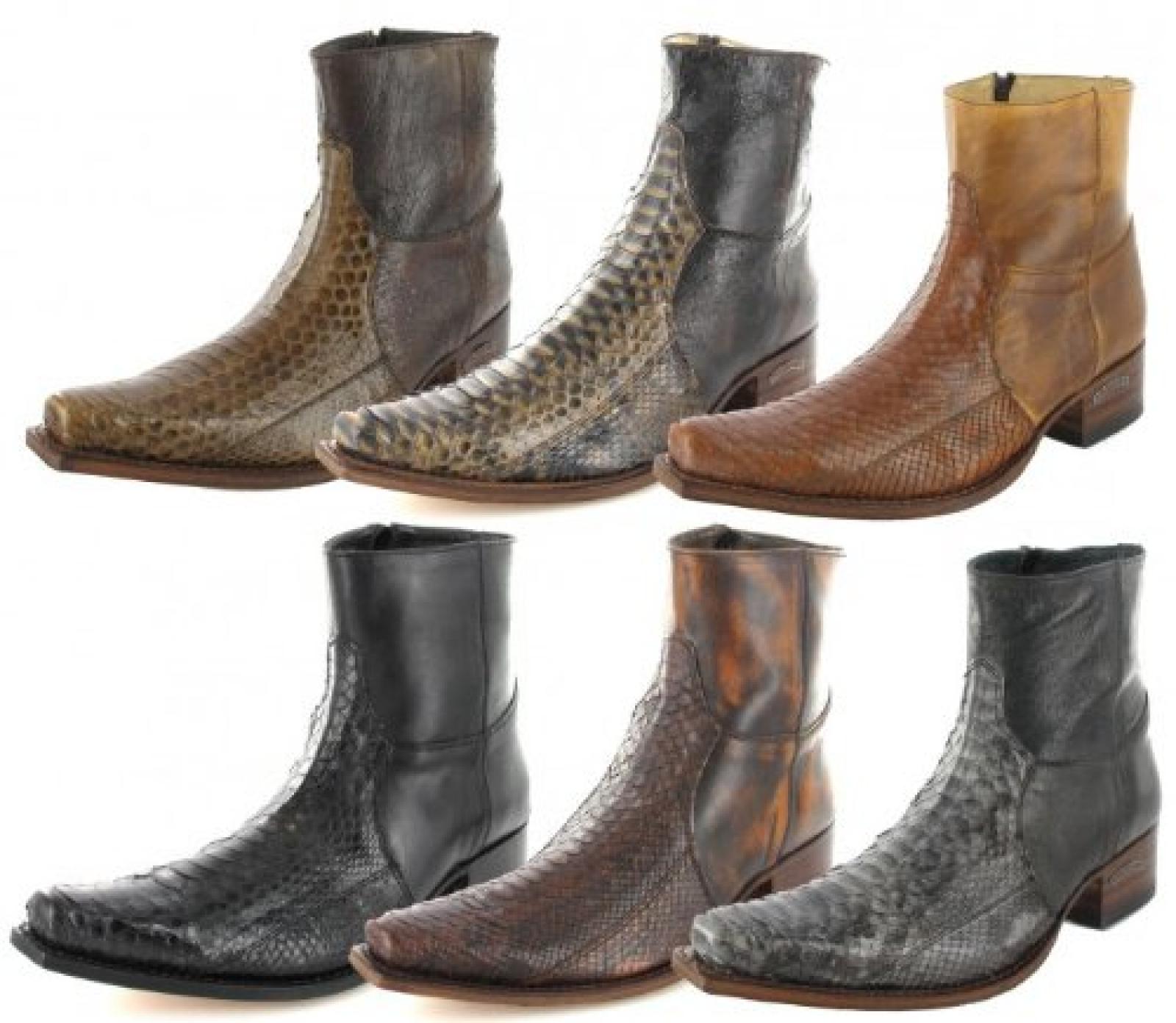 Sendra Boots 5701P Herren Python Westernstiefelette Cowboystiefelette (in 6 tollen Farben) Sendra Boots 5701P Herren Python Westernstiefelette Cowboystiefelette (in 6 tollen Farben)