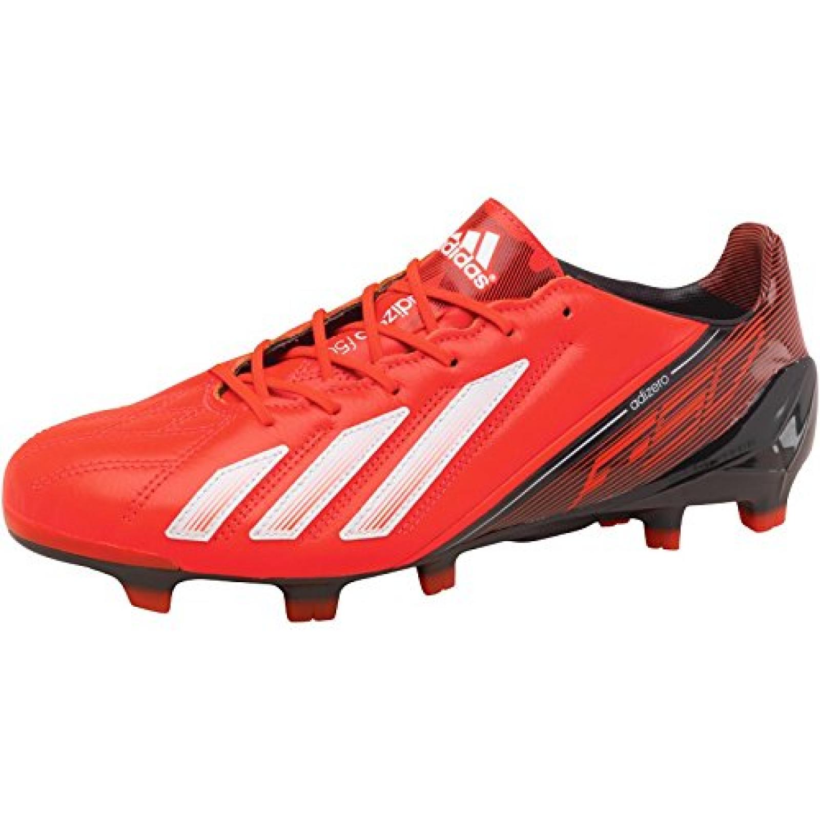 Herren adidas Herren F50 Adizero TRX FG LEA Fu&szlig;ballschuhe Rot/Wei&szlig;/Schwarz 