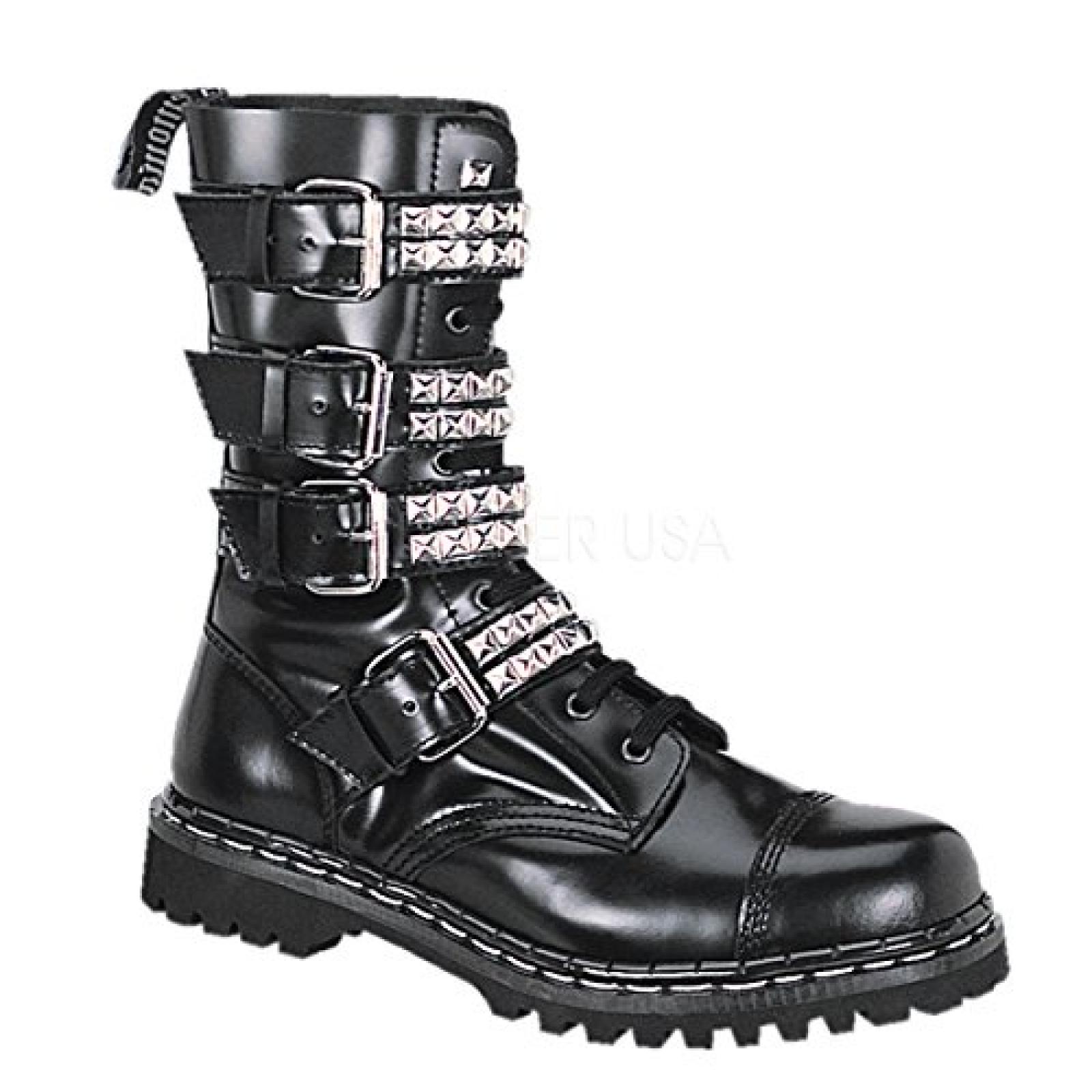 Demonia Biker-Boots Gravel-10S 