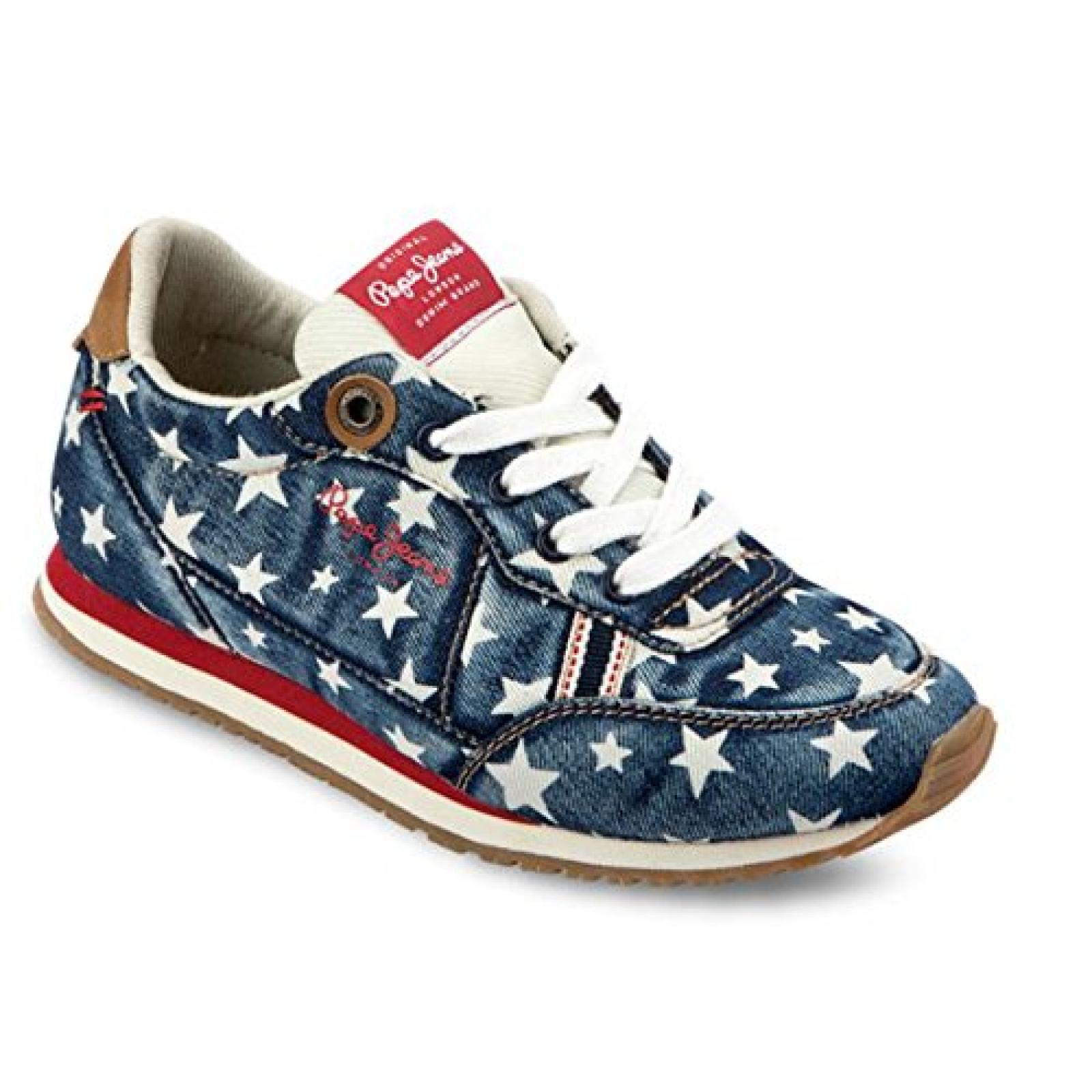 Pepe Jeans London SYDNEY STARS Mädchen Sneakers Pepe Jeans London SYDNEY STARS Mädchen Sneakers