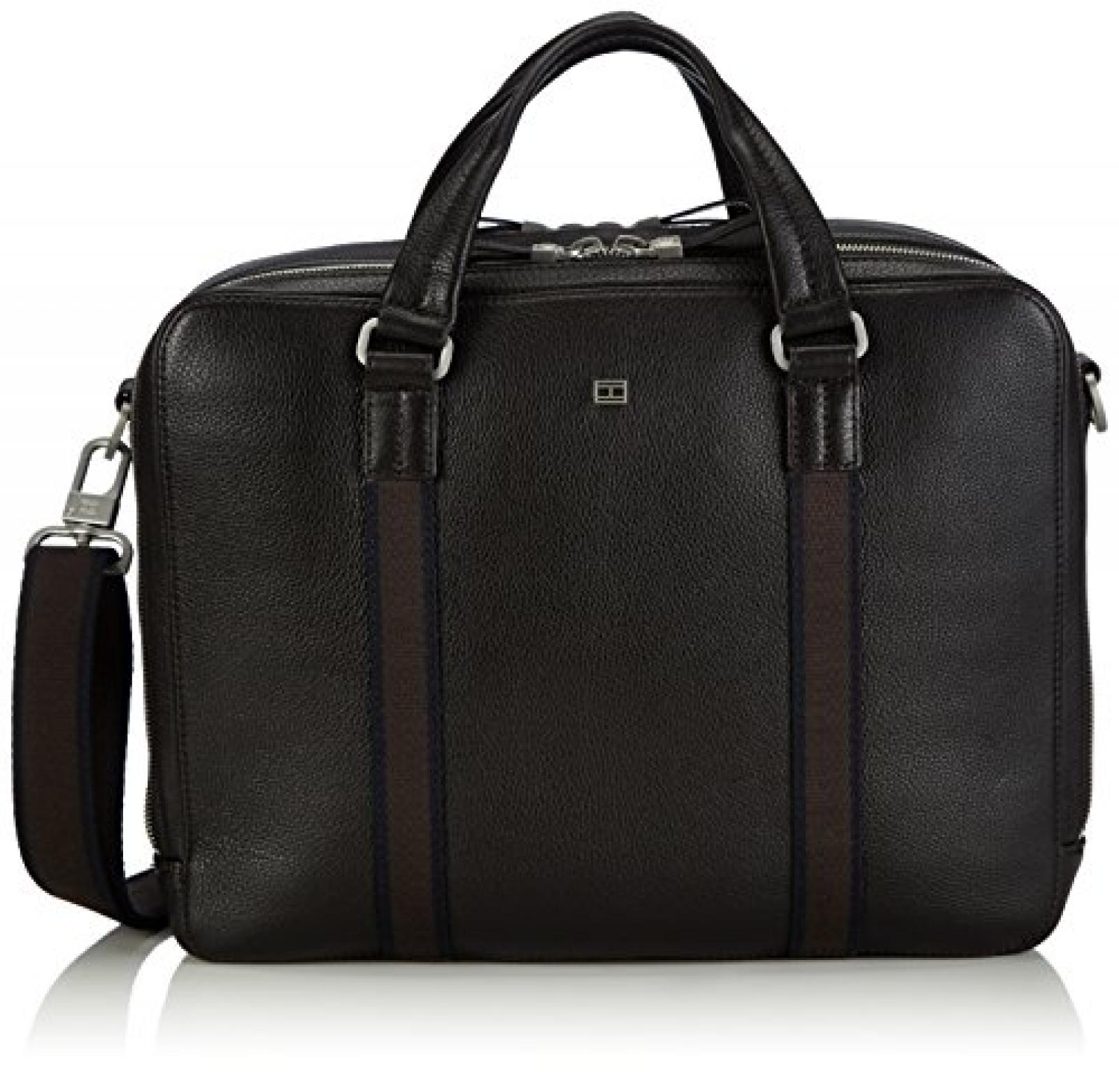 Tommy Hilfiger HAMPTON COMPUTER BAG BM56924697 Herren Henkeltaschen 40x26x12 cm (B x H x T) Tommy Hilfiger HAMPTON COMPUTER BAG BM56924697 Herren Henkeltaschen 40x26x12 cm (B x H x T)