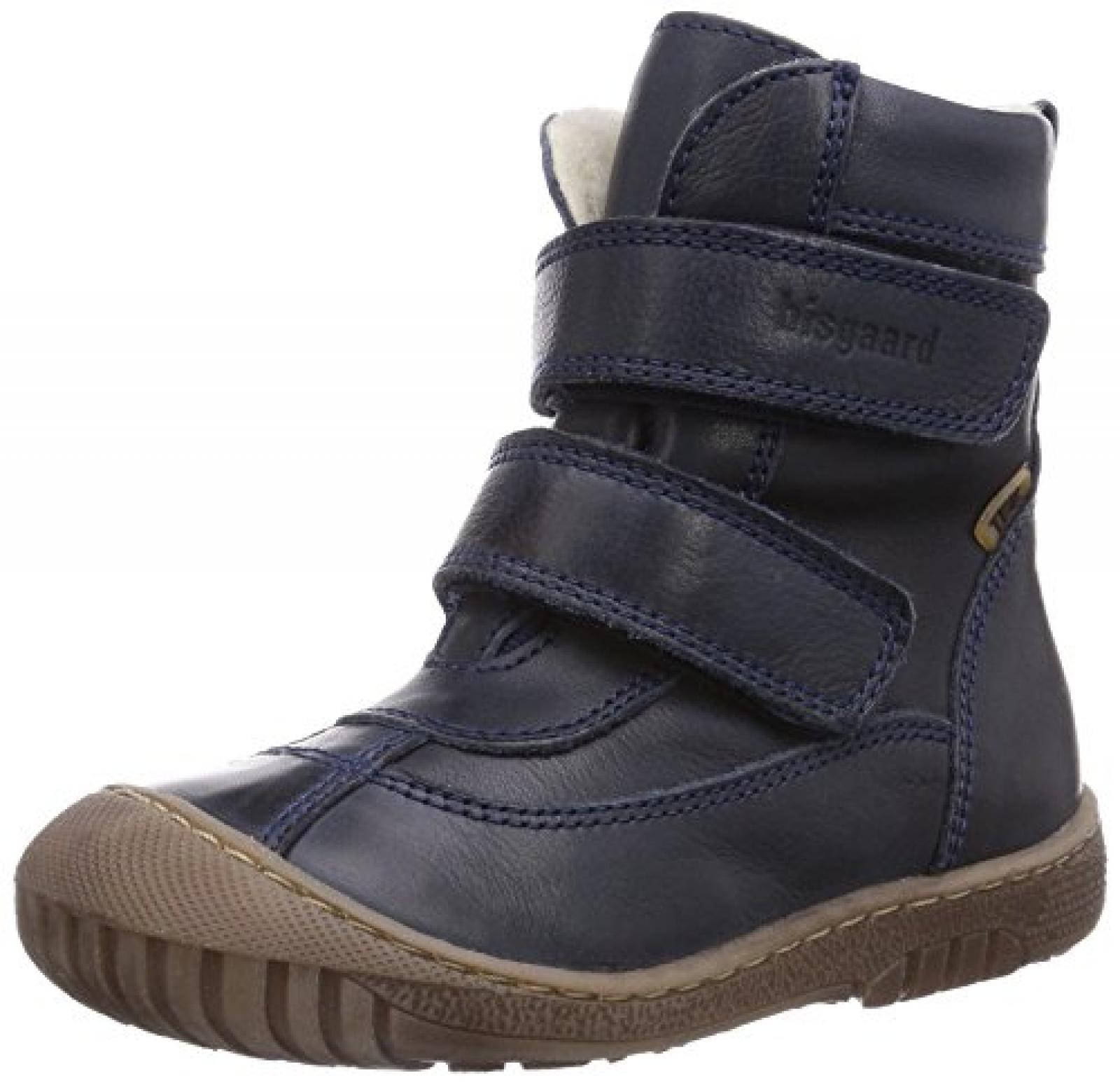 Bisgaard Stiefel mit Tex/Wolle Unisex-Kinder Warm gef&uuml;tterte Schneestiefel 